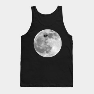 Cat on the Moon Tank Top